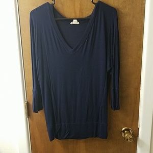 3/4 sleeve dolman top